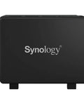 Badass Heavy Duty Four Bay Nas Server Slick Compact Chassis with Synology logo, designed for high-capacity storage.