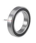 6805-2RS deep groove ball bearing, chrome steel, 25x37x7 mm, double sealed.