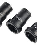 1.25 Inch Barlow Lenses Kit With 2X 3X 5X Magnification, Fully Metal Body, Multi Coated Broadband Green Film Optics displayed