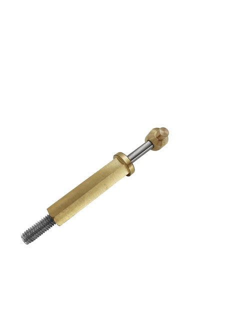 Heavy Duty Pool Filter Clamp Ring Knob Assembly Quick Fix Retainer Threaded Rod with a brass and steel finish.