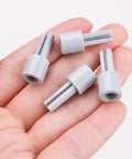 Mixer Potentiometer Lengthening Extension Shafts Set 4 Pack D Half Shaft 6mm Bore Plastic Linear Taper Rotary Volume