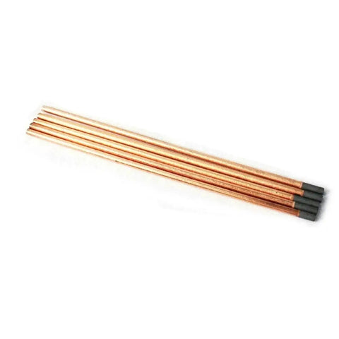 Copper rods from Dent Puller Stud Welder Repair Kit For Sheet Metal Car Body Panels And Spot Welding With 86 Piece Ring Set