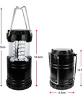 Camping Lantern 4 Pack Battery Powered Flashlight For Power Outages And Outdoor Use, portable collapsible design