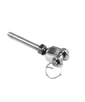 Top Shelf 304 Stainless Steel Marine Turnbuckle Jaws Swivel Rigging Screws built like a tank for sailboat deck hardware.