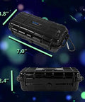 Rugged Waterproof Thermal Imaging Camera Case for FLIR One Pro Gen 3 Topdon Tc002C Fluke TC01A TC01B Cameras, dimensions shown.