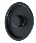 Black plastic water tank cover for coffee machines EN110 compatible lid keeps water from evaporating and drips easy fit capsule coffee maker accessory.