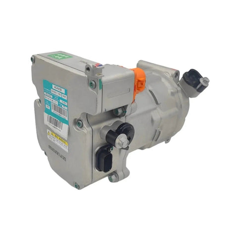 Heavy Duty 12V 24V Electric Truck DC Air Conditioner Compressor Pumping Frigid Cool Air For BYD EV SUV angle detail view