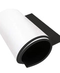 Straight Up Heavy Duty Neoprene Foam Rubber Roll With Reliable Adhesive Backing For Soundproofing Cosplay Props And Flexible Diy Projects, rolled view
