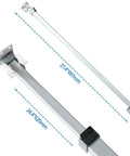 Window Security Bar Adjustable From 28 Inches To 48 Inches For Patio Doors Sliding Doors And Double Hung Windows Provides Extra Security