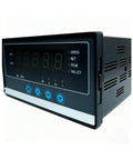 5-Digit Load Cell Display Controller With Dual Alarm Relay Outputs Pro Grade Digital Panel Meter For Gross Net Peak And Valley Readouts Zero Tracking And Auto Zero Industrial Weight And Force Monitoring Module front view