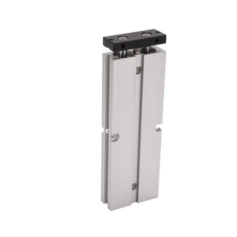 Double Rod Aluminum Alloy Pneumatic Air Cylinder With 10 To 200mm Stroke And 1.0 MPa Pressure, dual acting, high precision sealing