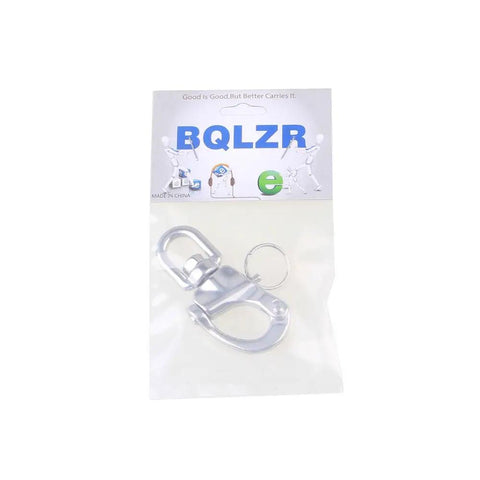 Heavy Duty 304 Stainless Steel Snap Shackle With Small Swivel Bail For Marine And Boat Rigs in packaging.