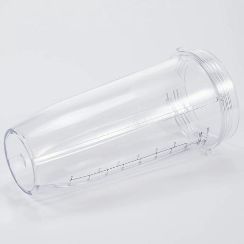 Clear 32oz blender cup for Auto IQ series with measurement markings, fits 4 inch blade models BL450 BL454 BL455 BL456 and more.