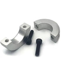 Badass Heavy Duty Aluminum Double Split Shaft Collar Fixed Locking Ring Fits 6 To 20mm Shafts With Screws Single 20mm Unit on white