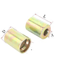 Hydraulic Ferrule Joint High Pressure Tubing Sleeve Shell Fits 6mm 32mm 1 2 3 4 Layer Build, metal sleeve pair