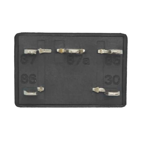 Pack Of 2 30 Amp OEM Watercraft Relay For 2007-2019 GTI GTX RXP RXT Spark Wake Models Replaces 278003828 And 278002822 Direct Factory Replacement High Current Marine Electrical Relay For Critical Systems, black screw-terminal relay bottom view