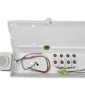 Heavy Duty Led 4 Foot Shop Light With Motion Sensor 14400 Lumens Pir Activated 5000K Daylight Overhead Fixture internal components view