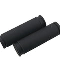 Dual Size Bicycle Handlebars 85mm And 105mm Black With Non Slip Shock Absorbing Rubber Grips Dope Replacement Bar Set