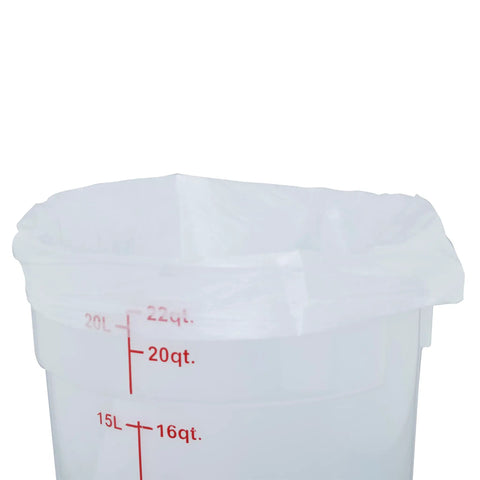 Cold Brew Wide PLA Filter 40 Pack Natural White For Commercial Brewers, Extra Wide Overtop Fit, Biopolymer PLA, Plastic Free, Made In USA, No Taste Alteration, Basket Weave Saturation For Pro Grade Flow