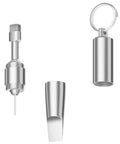 Must Have All In One Multitool With Package Cutter Brush And Phone Ejector Pin, metal portable gadget components