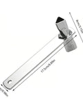 Triangle Socket Key 2 In 1 Compact Portable Tool Spanner For Barrier Posts Cabinet Machines Trains Elevators Bollards Guardrails