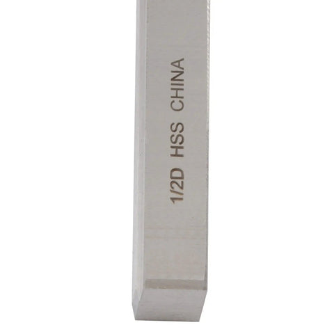 Half Inch D Type Keyway Broach Set High Speed Steel Manual Broaching Tool for Metal Iron and Brass with Arbor Press