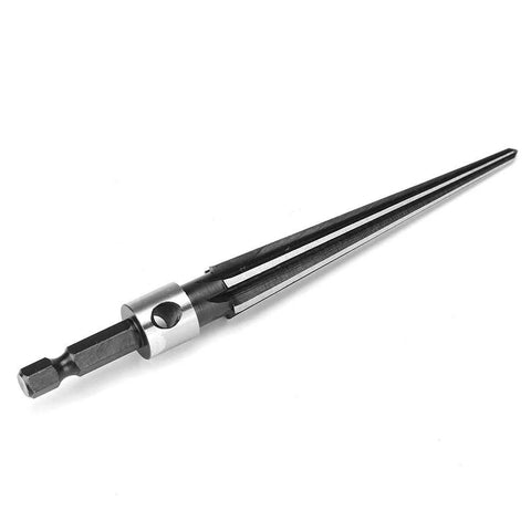 Amazon T-handle tapered reamer tool, 3–13 mm, 6-fluted, 45# steel, 1/4 hex shank for chamfering holes