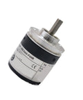 Ultra Quick Response Rotary Encoder EB38A6-L5PR 2048 Pulse For Industrial Automation, side view showing metal casing and connectors