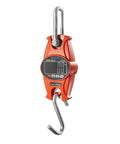 Orange Beefy Industrial Digital Scale 300 Kg 600 Lb SF-918 Heavy Duty Crane Scale with backlit LCD, durable aluminum frame, stainless hook