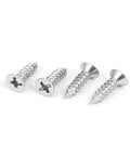 Top Rated 304 Stainless Steel Cabinet Concealed Hinges Full Overlay Cupboard Door Hardware Silver Tone Durable screws set