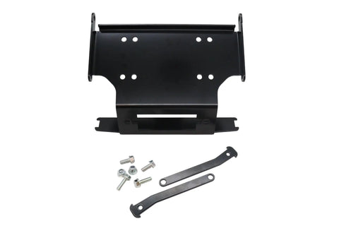 Honda Talon 1000 SXS Winch Mounting Kit Built From Three Sixteenth Inch Steel And Powder Coated For Durability Fits VRX 25 35 45