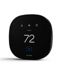 Smart Wifi Thermostat With Voice Control And DIY Install That Works With Alexa Siri And Google Assistant Energy Star Certified Sleek Black Design