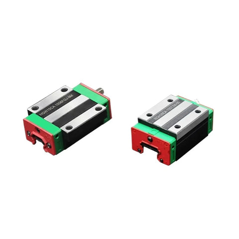 Get Smooth Action Fast With This High Precision Linear Guide Rail Kit Featuring 2pcs HGR15 Guides And 4pcs HGH15CA Blocks For Super Durable Slide Motion At Easy Installation Without Any Gimmicks Or Hassle. two HGR15 linear guide blocks