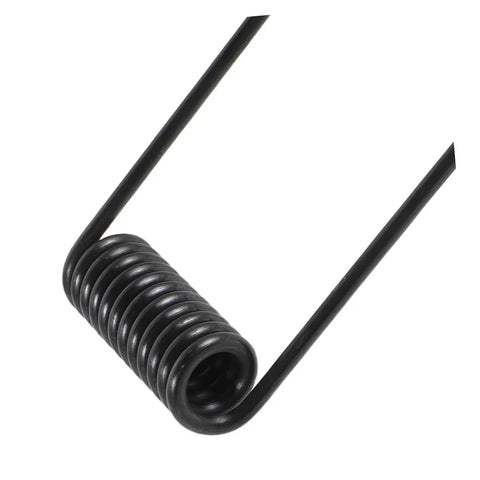 Heavy Duty Stainless Steel Torsion Spring Set For Trash Can Lid Replacement Auto Return Flip Mechanism Upgrade Repair Kit For Home And Industrial Use Sturdy Small Metal Springs, black torsion spring close-up