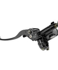 Right 7/8 Inch Hydraulic Brake Master Cylinder Lever Pump for GY6 scooters and ATVs, black finish.
