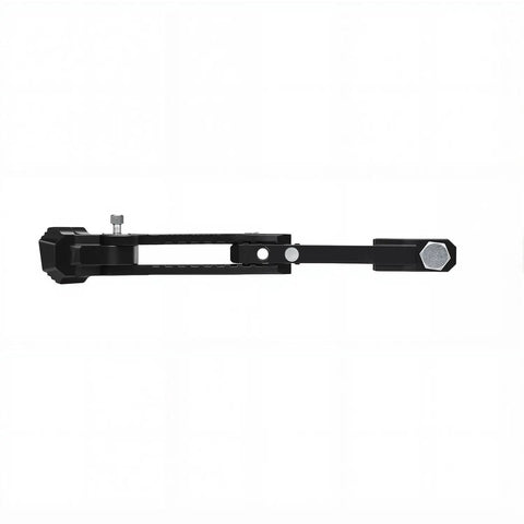 Side view of Electric Dirt Bike Kickstand For Tuttio Tutti Soleil 01 Electric Model Non Slip Aluminum Alloy Side Stand With Easy Installation.