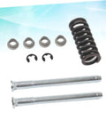 Door Hinge Repair Kit Full Set With Pins Springs And Bushings For Front And Rear Doors DIY Direct Replacement No Drilling Required Easy Install Quick Fix Compatible With Most Cars And Models.