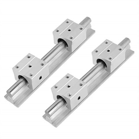 Dope Linear Rail Kit With SBR10 Or SBR12 Guide Rail 200 To 1000 Millimeter Length Includes SBR10UU Or SBR12UU Blocks One Set Color SBR10UU