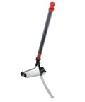Self Priming Paint Roller With Automatic Suction For Flawless Indoor Wall Coating And Streamlined Application Making Your Paint Day A Total Cinch To Tackle, angled view showcasing roller and suction tube.