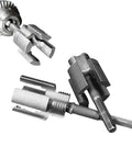 Hot Shot Electric Drill Compatible PVC Pipe Threader Kit With Water Pipe Thread Cutting Tool for internal and external threading.
