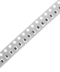 Close-up of 0805 SMD resistors in tape from 1500 Pcs 0805 Smd Resistor Kit With 60 Values From 0R To 10M Ohms, 1% Tolerance Thick Film Chip Resistors