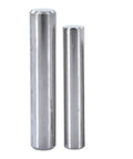 Top Tier 304 Stainless Steel Cylindrical Dowel Pins For Heavy Duty Projects Featuring Smooth Rounded Heads And Chamfered Ends To Fit M1-M10 Size Ranges Perfectly, showing two sizes.