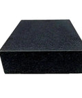 Front view of Granite Surface Plate 6 By 8 By 2 Inches Grade B 0 Ledge Precision Ground For Flatness Plus Minus 0.0001 Inch Machining Reference Tool