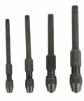 4 Piece Pin Vise Set Handheld Hollow Handle Micro Drill Chuck Kit For Precision Drilling Jewelry Making Model Building Electronics And Tiny Component Gripping, four sizes