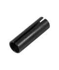 Solid Steel Router Adapter Collet Reducer Sleeve For ER Chuck With High Clamping Force And Good Grip Stability Perfect Fit For 8mm To 6.35mm Precise Grinding Hrc62 Engraving Machine Tool showing a black reducer sleeve.
