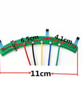 Heavy Duty Hall Sensor Circuit Board 4 Point 33 Inch Pcb For Ev Motor, curved green PCB with wires, dimensions annotated.