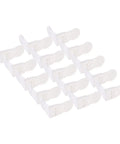 Heavy Duty Child Proof Refrigerator Locks 15 Pack Durable ABS Easy Install Kitchen Cabinet Safety Locks for Home Office or Hotel