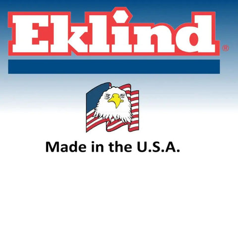 Eklind logo with American flag and eagle motif, labeled "Made in the U.S.A." symbolizing USA-made quality of 10 Piece SAE Hex Key Set