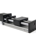 Beefy DIY CNC 150mm Travel Ballscrew Kit SFU1605 With Hand Crank And Double Optical Axis Guide For X Y Z Linear Stage Actuator, black