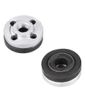 Angle Grinder Flange Nut Replacement For Three Eighths Inch Arbor, 30mm Outer Diameter, Zinc Plated Alloy, Inner Outer Lock Nut Set
